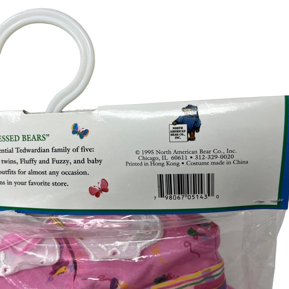 Muffy Vanderbear 8" Santa Claus Bear  +‎ Spring Bonnets & Gypsy Outfits Lot - Picture 10 of 13